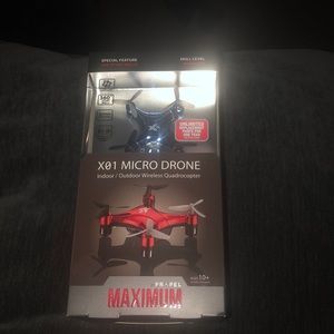 Propel Maximim drone.    X01 Micro Drone